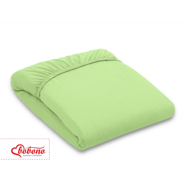 Spannbettlaken aus jersey für Babybett 120x60cm - Grün