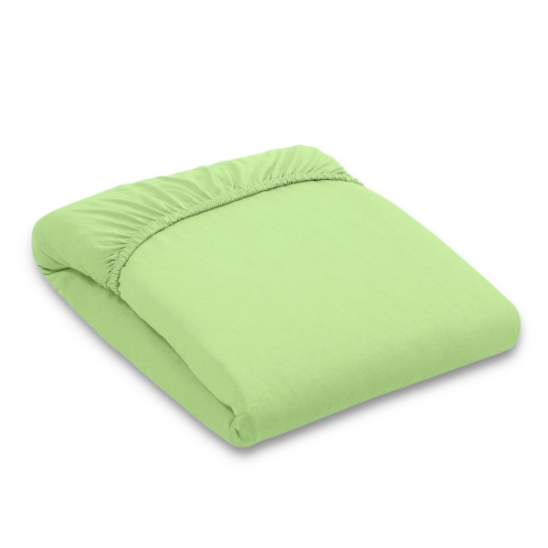 Spannbettlaken aus jersey für Babybett 120x60cm - Grün