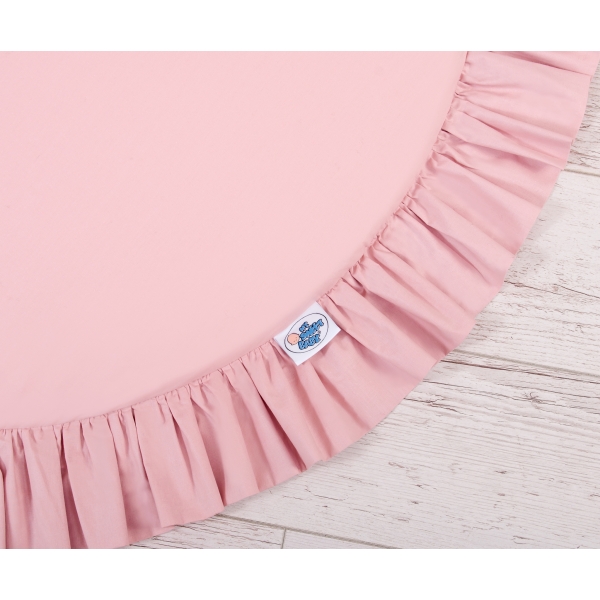 Spielmatte mit Rüsche - altrosa My Sweet Baby