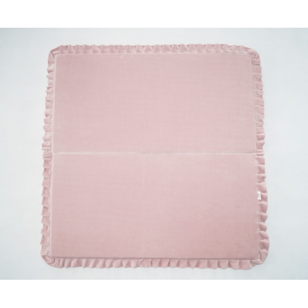 Spielmatte Quadrat Puderrosa 105x105 VELVET