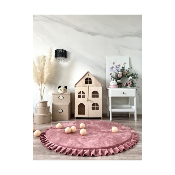 Altrosa Bodenmatte Babyteppich