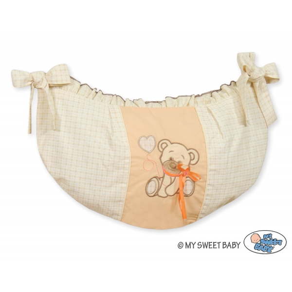 Spielzeugtasche - Bär mit Schleife