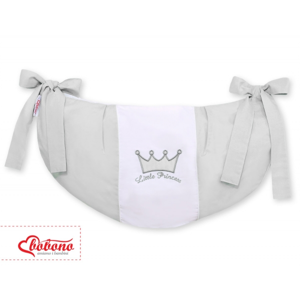 Spielzeugtasche - Little Prince/Princess grau
