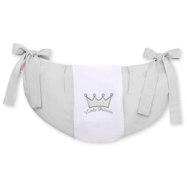 Spielzeugtasche - Little Prince/Princess grau