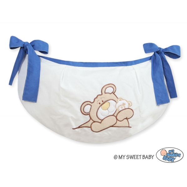 Spielzeugtasche - Teddy Bär Barnaba blau