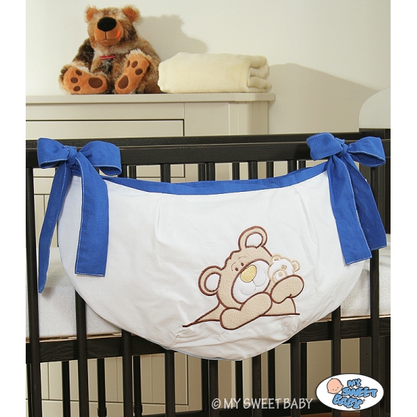 Spielzeugtasche - Teddy Bär Barnaba blau