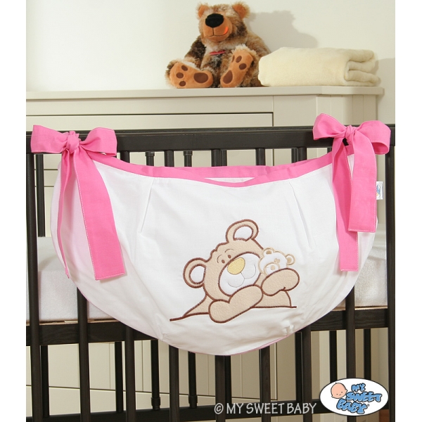Spielzeugtasche - Teddy Bär Barnaba rosa