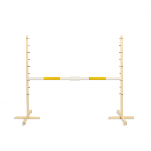 Breites Hindernis für Steckenpferd 160 cm x 120 cm - gelb
