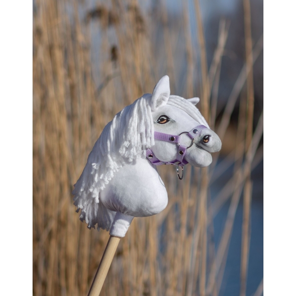 Steckenpferd für Sport Hobbyhorse - weißes Pferd A4