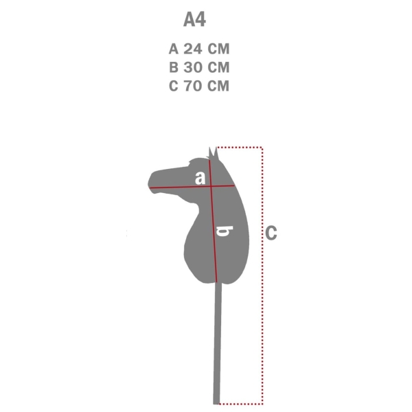Steckenpferd Kastanie Braun Superschneller Jumpy A4