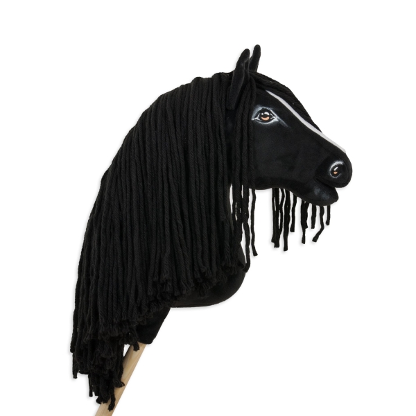 Steckenpferd mit langer Mähne