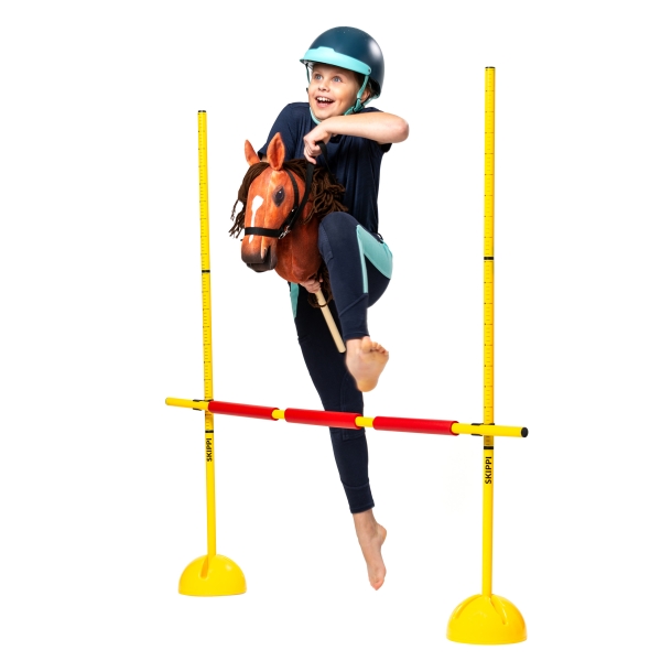 Steckenpferd Sprung Hindernis 130 cm inkl. Stange
