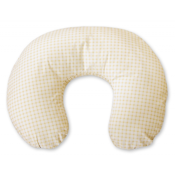 Stillkissen Baby - Basic creme kariert
