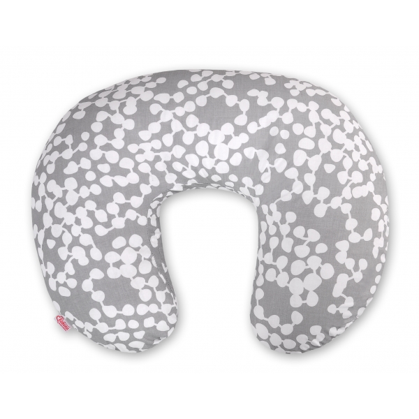 Stillkissen - Bubbles grau