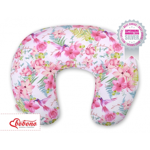 Stillkissen - Kolibri in Blumen
