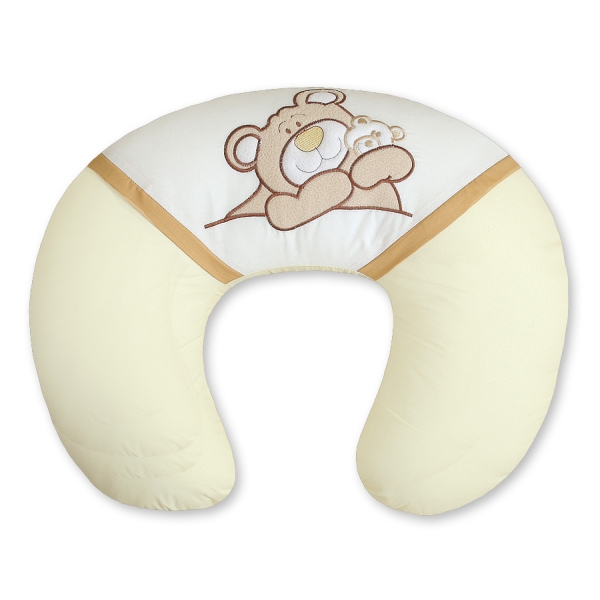 Stillkissen - Teddy Bär Barnaba creme