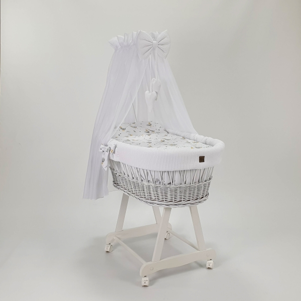 Stubenwagen Baby Weide Gänse