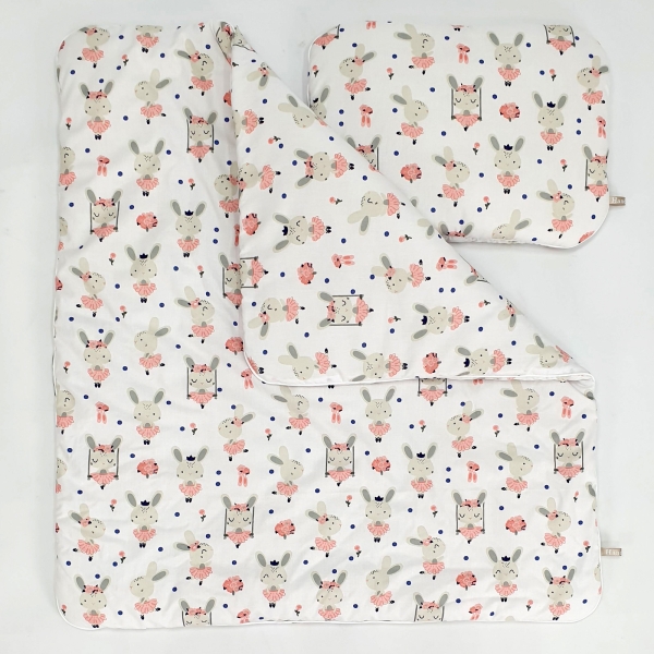 Stubenwagen Bettwäsche-Set Kaninchen Kaninchen