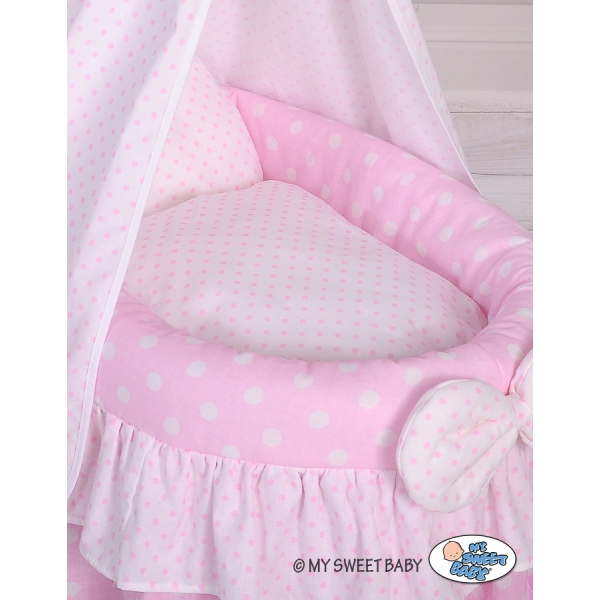Little Princess Stickerei Puppen Stubenwagen Rosa Pink
