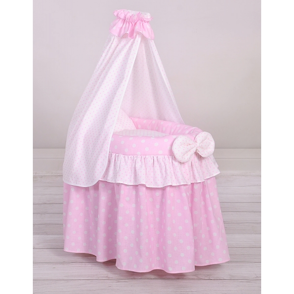 Pink Stubenwagen für Puppen für Mädchen