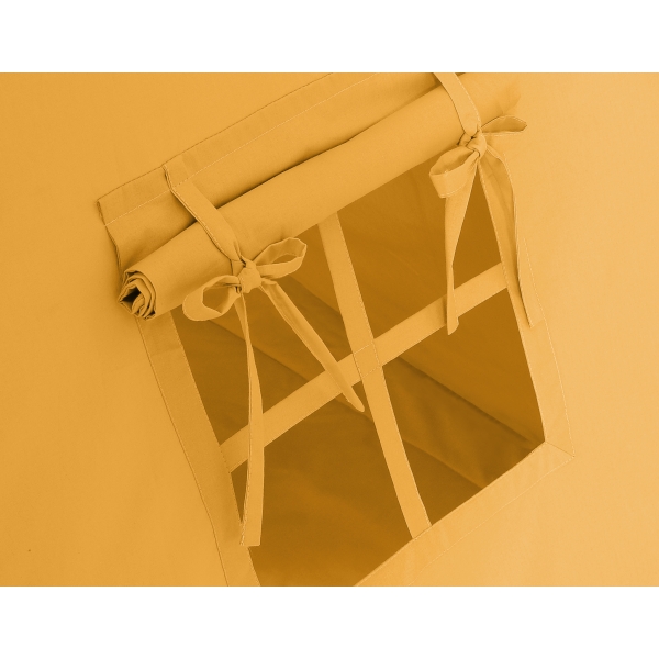 Teepee Kinder Spielzelt + Schmuckfedern GRATIS!- honiggelb