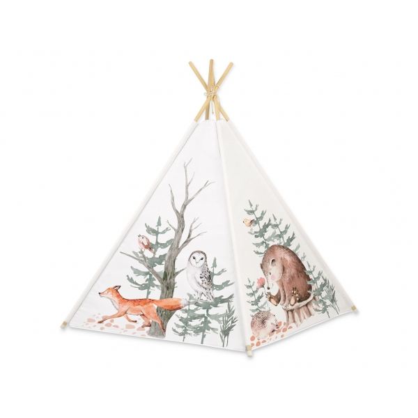 Spielzelt Tipi mit Kissen für Kinder - Forest Tales