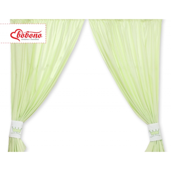 Vorhänge für Babyzimmer - Little Prince/Princess grün