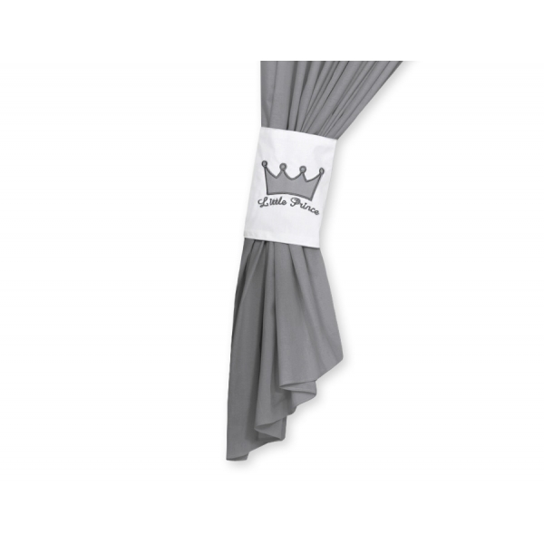 Vorhänge für Kinderzimmer - Little Prince/Princess anthrazit