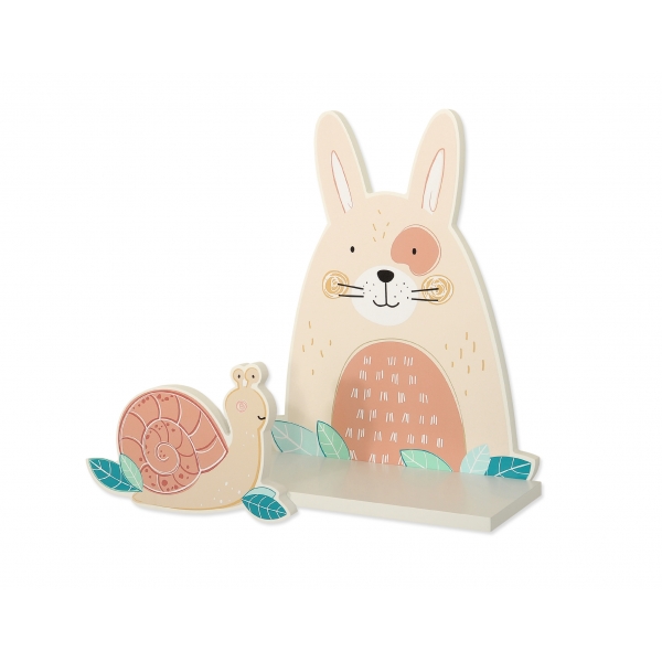 Wandregal für das Kinderzimmer - Hase