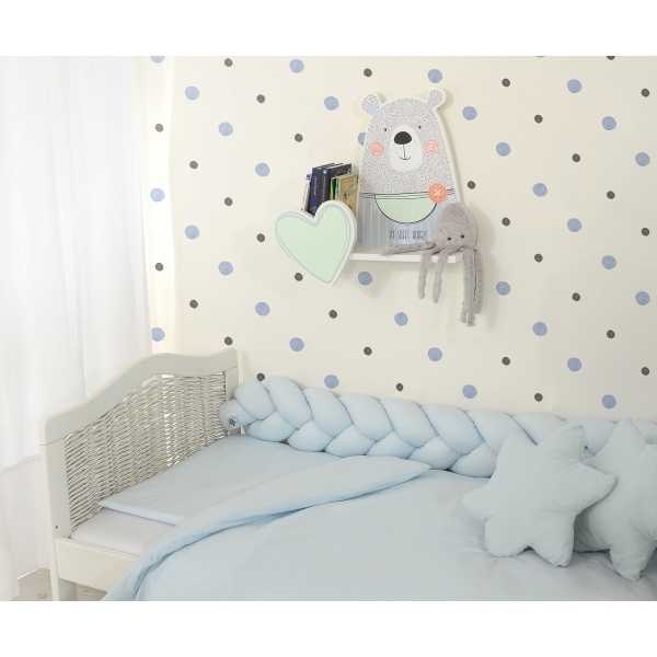 Wandregal für das Kinderzimmer - Teddybär- Boy