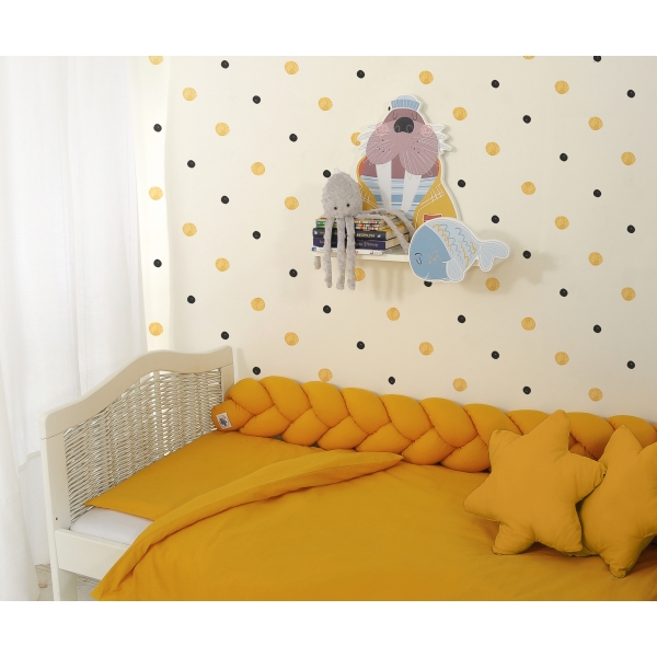 Wandregal für das Kinderzimmer - Walross