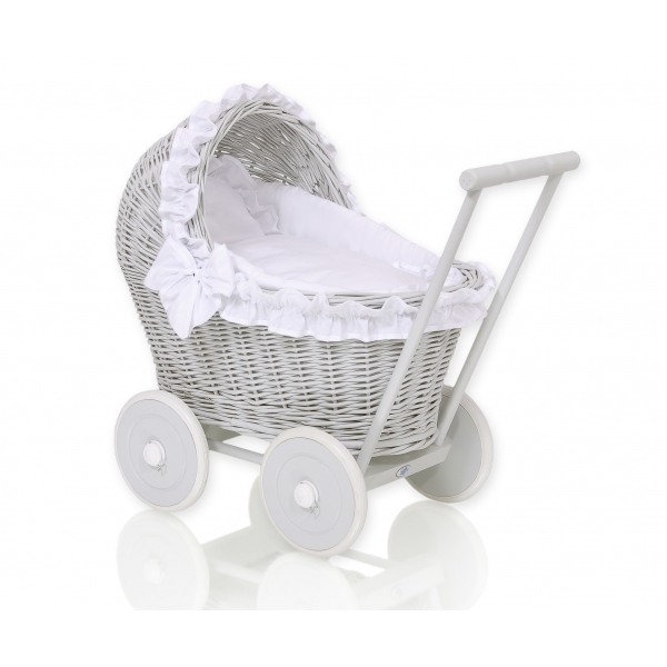 Weide Grau Puppenwagen Bettwäsche  Weiß nr 61702-516