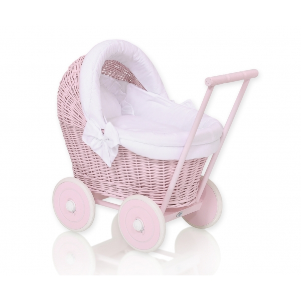Weide Rosa Puppenwagen Bettwäsche Weiß nr 81703-516