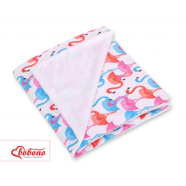 Wendedecke für Kindersitz - flamingo