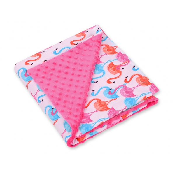 Wendedecke für Kindersitz - flamingo