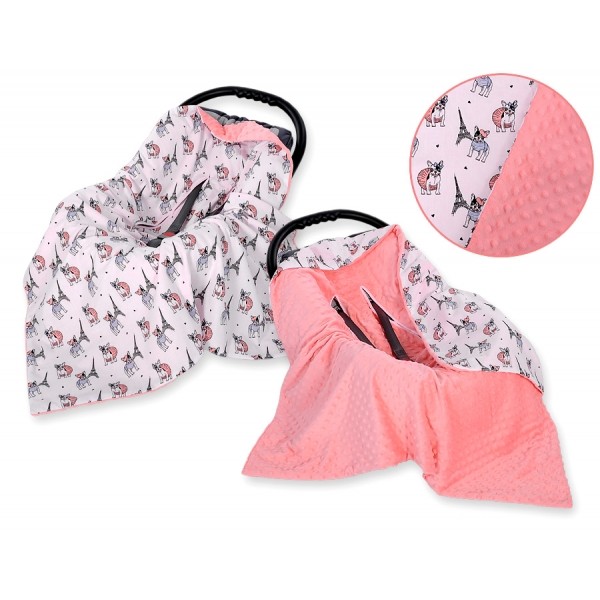 Wendedecke für Kindersitz - little doggies
