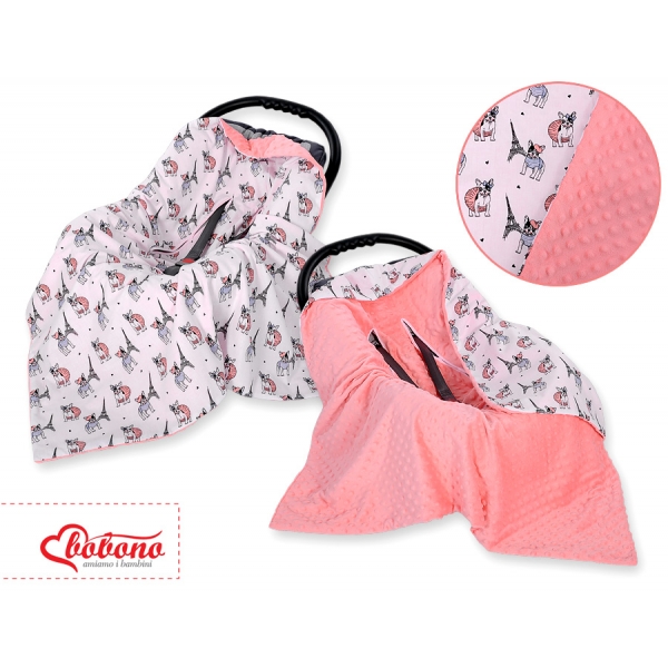 Wendedecke für Kindersitz - little doggies