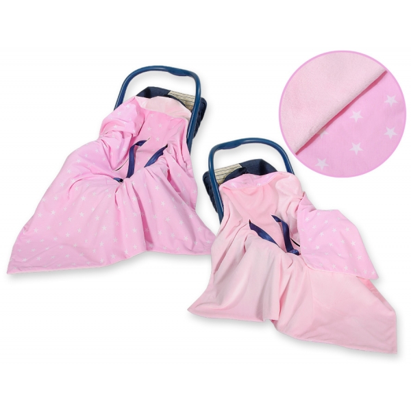 Wendedecke Kindersitz - Sternchen rosa