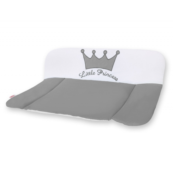 Wickelauflage auf Wickeltisch - Little Prince/Princess anthrazit