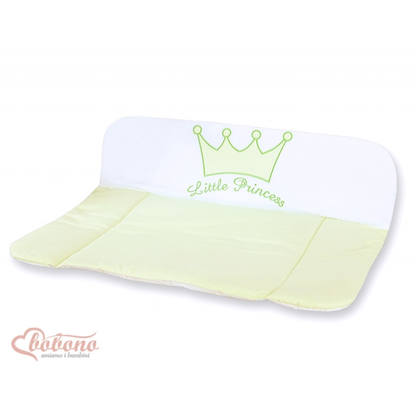 Wickelauflage auf Wickeltisch - Little Prince/Princess puderrosa