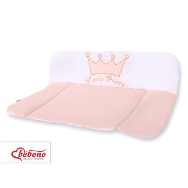 Wickelauflage auf Wickeltisch - Little Prince/Princess puderrosa