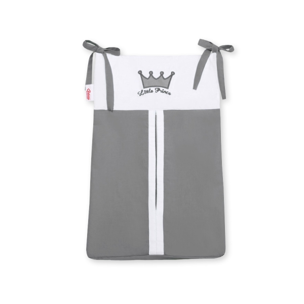 Windelntasche - Little Prince/Princess anthrazit