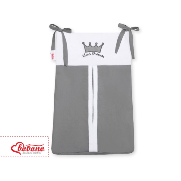 Windelntasche - Little Prince/Princess anthrazit