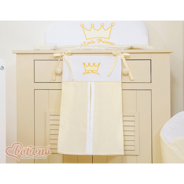 Windelntasche - Little Prince/Princess creme