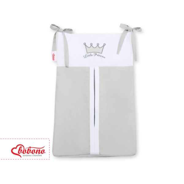 Windelntasche - Little Prince/Princess grau
