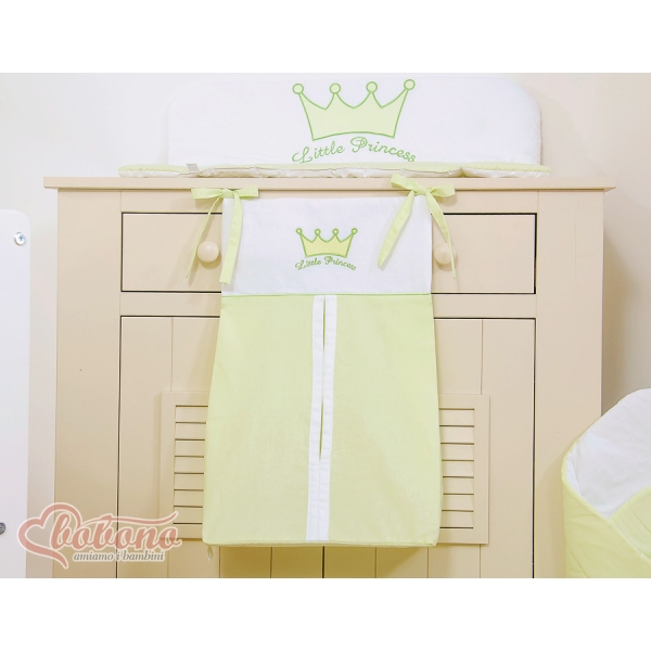 Windelntasche - Little Prince/Princess grün