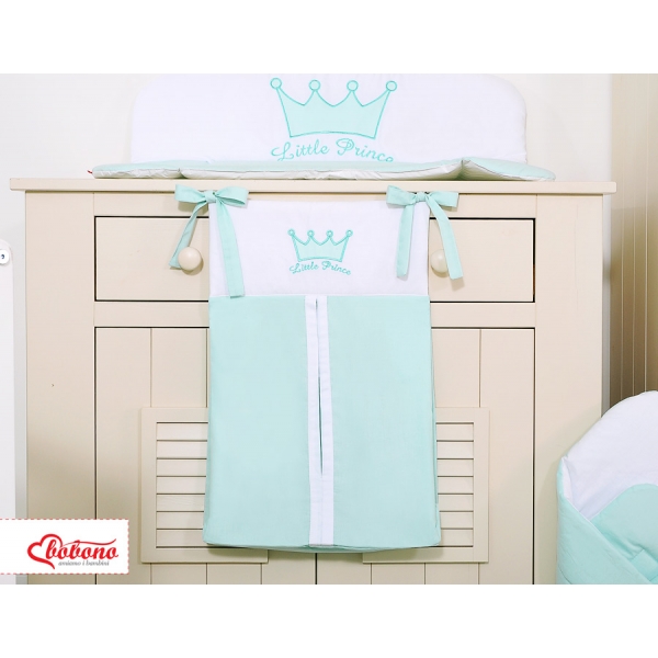 Windelntasche - Little Prince/Princess minze