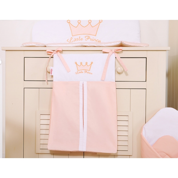 Windelntasche - Little Prince/Princess puderrosa