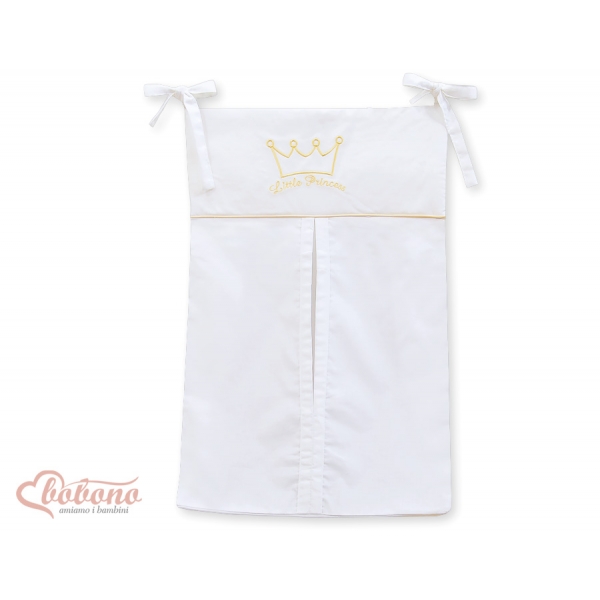 Windelntasche - Little Prince/Princess weiß