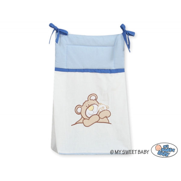Windelntasche - Teddy Bär Barnaba blau